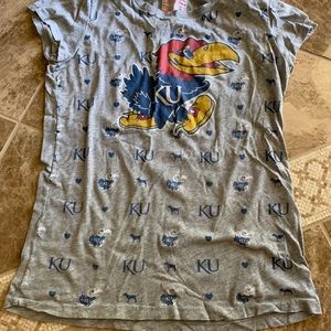 PINK Kansas Jayhawks t-shirt